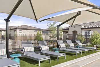 Outdoor lounge seating